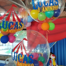 Arte e decoração com baloes