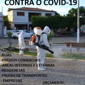 PULVERIZACAO ESPECIALIZADA COVID-19