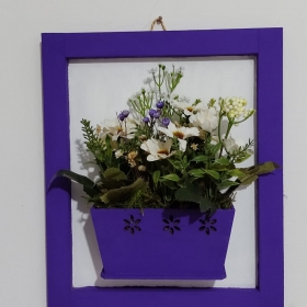 Trio de quadros floral 25×30